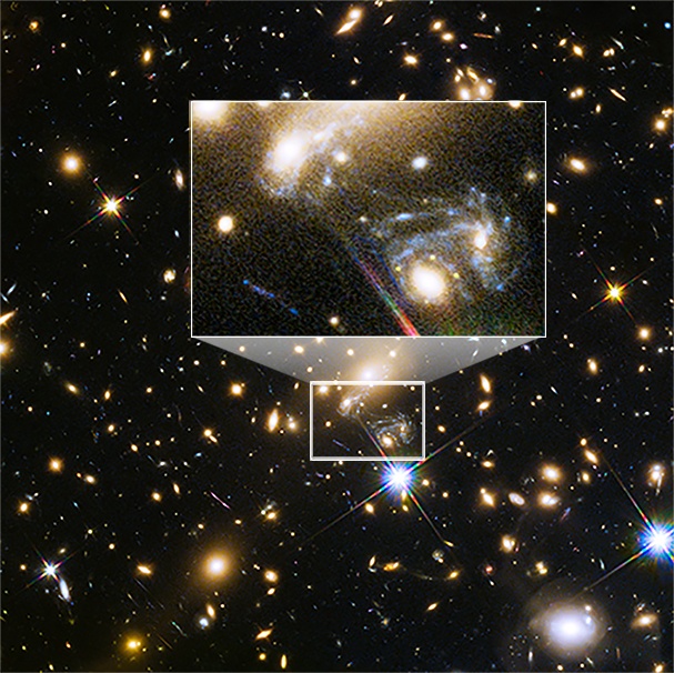 Expanded field of view shows another location for supernova