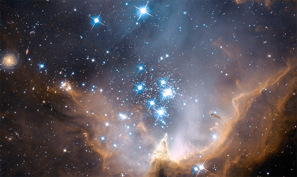 ViewSpace  Gathering Light: Star Cluster NGC 602