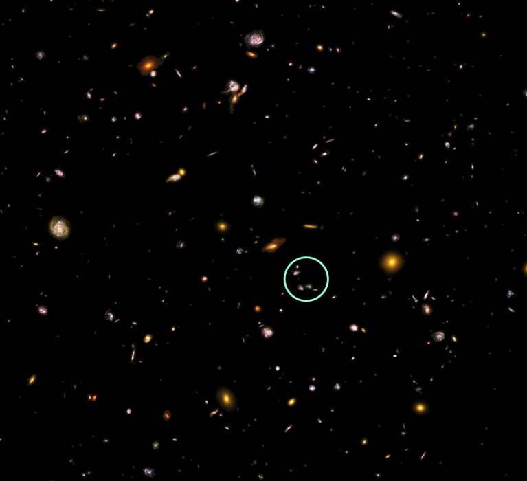 How many galaxies are best sale in the hubble deep field