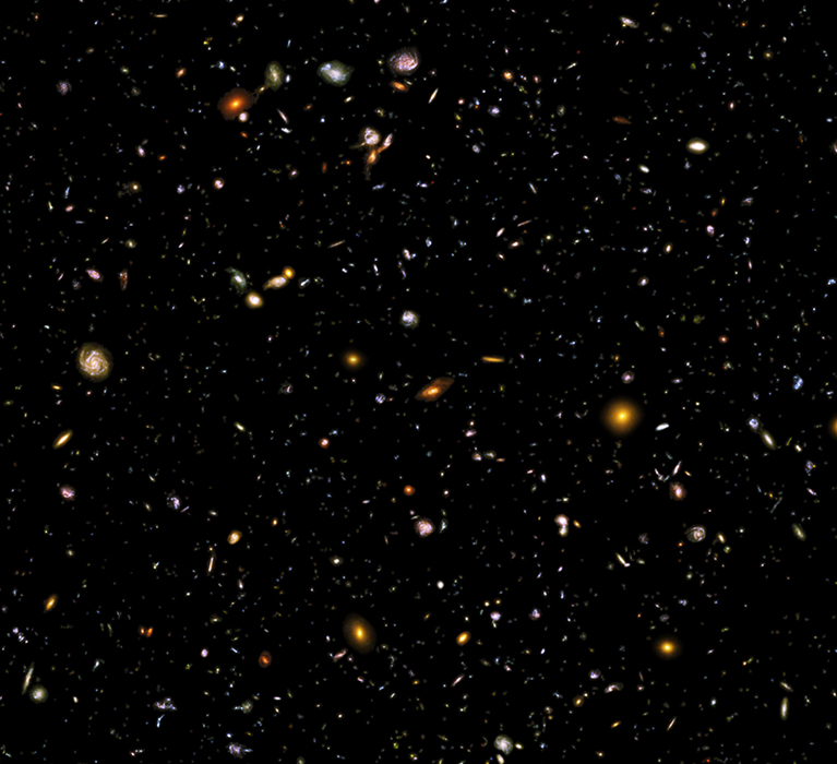 hubble deep field view