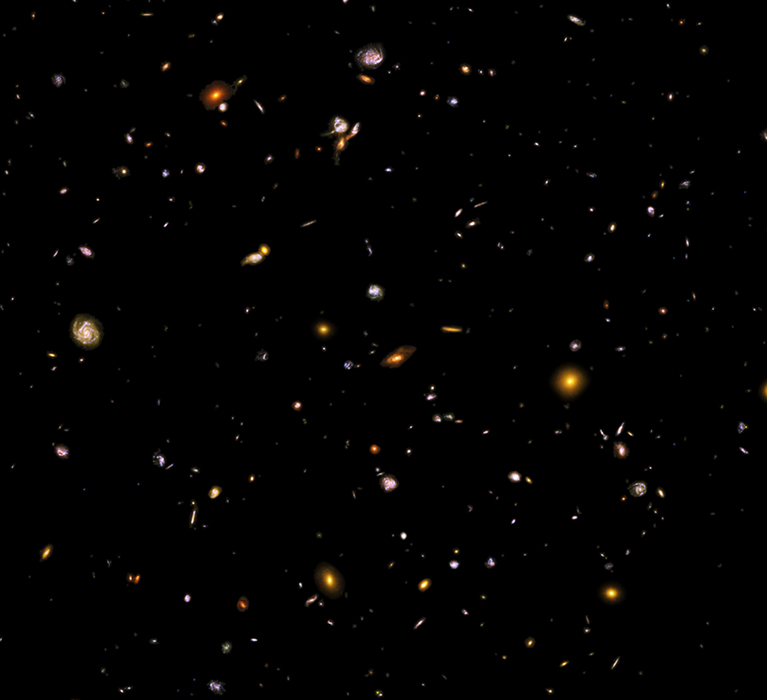 hubble deep field hd wallpaper