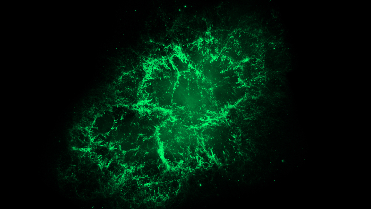 crab nebula explosion