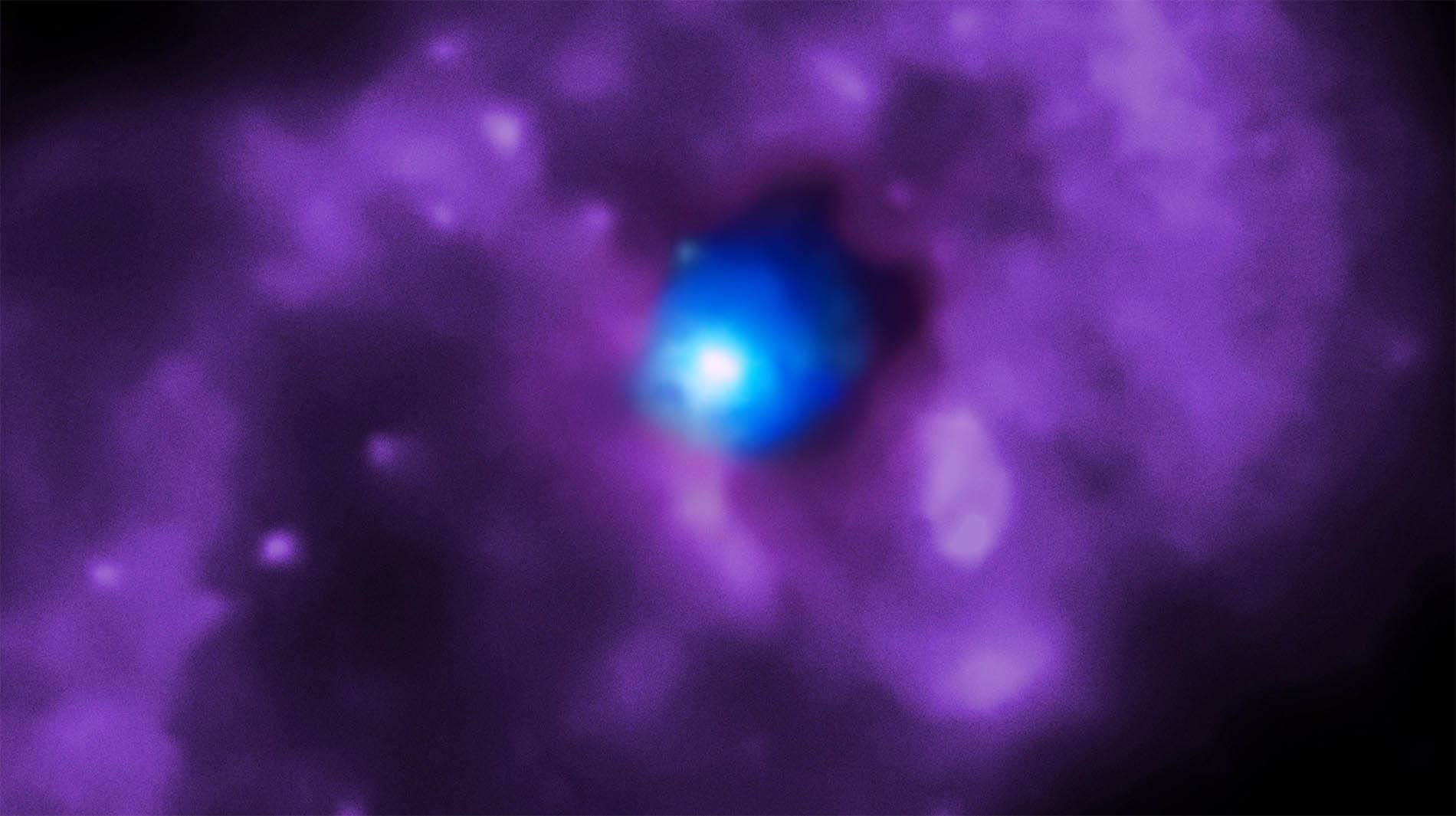 One Of The Most Violent Battles In The Eta Carinae Stellar System Has Been  Photographed In Hi-Resolution