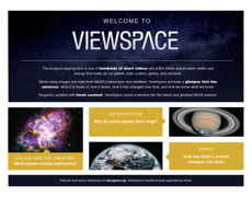 Sample horizontal ViewSpace label