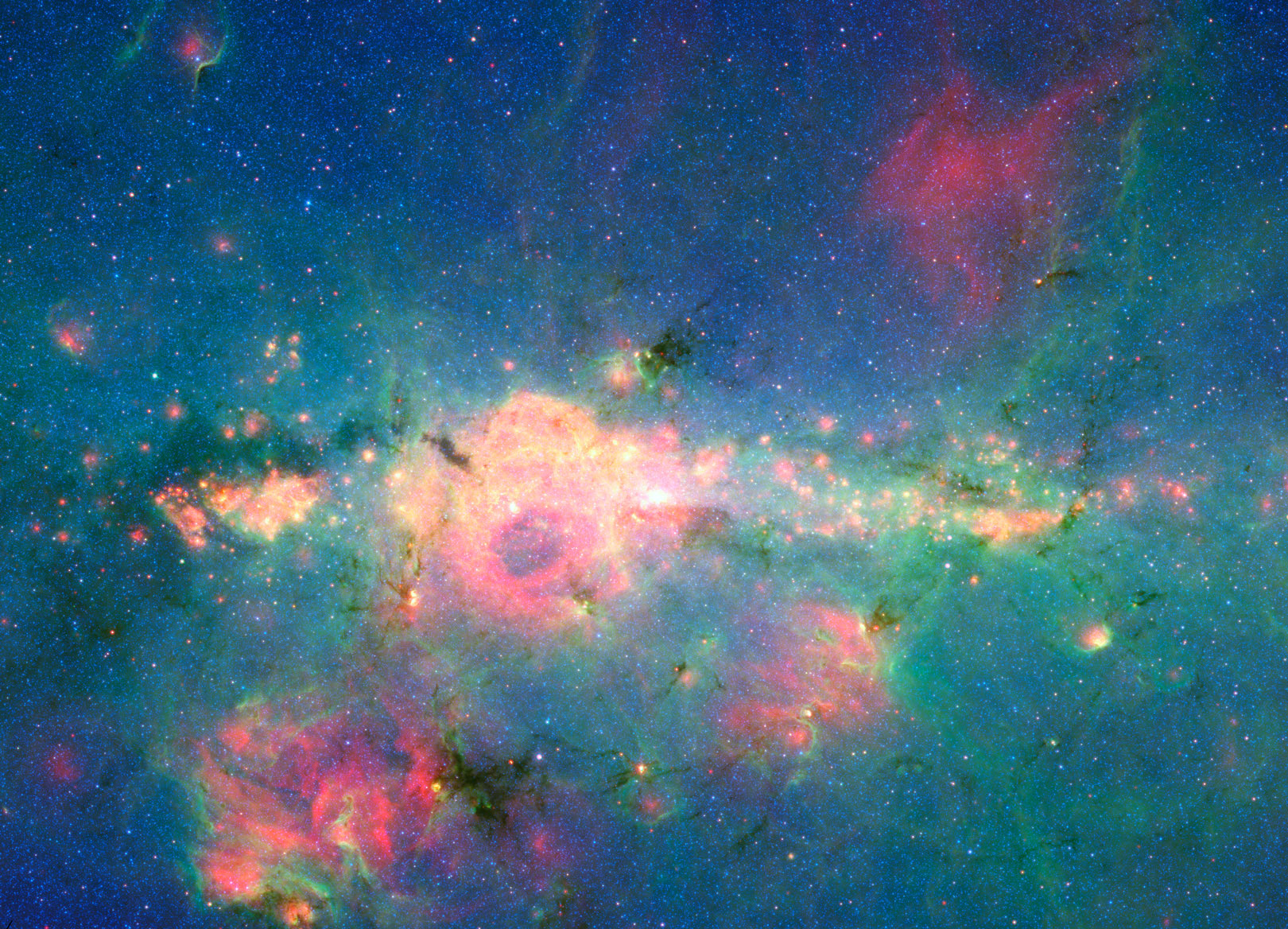 Viewspace milky way galactic center