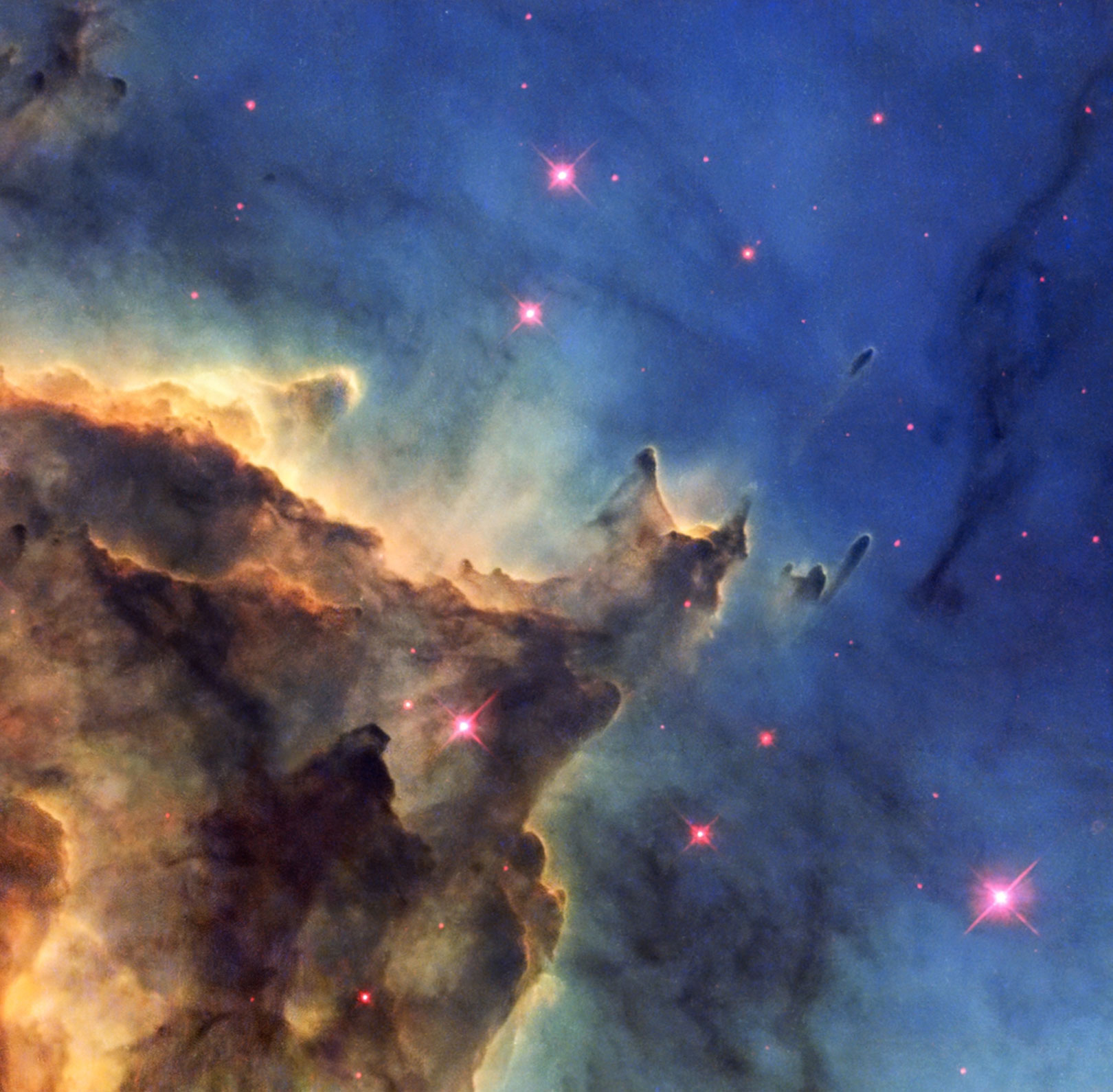 ViewSpace | Star Birth | The Monkey Head Nebula (NGC 2174)